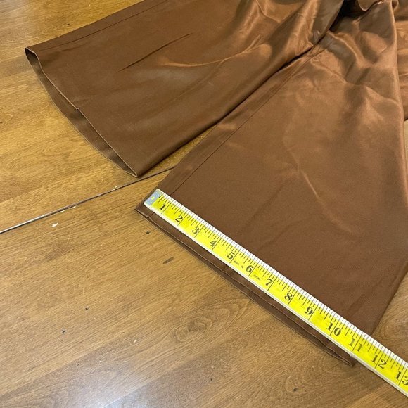 Tommy Bahama Women's Brown Silk Blend Capri Dress Pants‎ Sz 6 - Picture 9 of 9